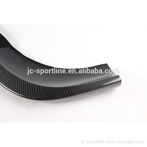 JC Sportline Carbon Fiber Front Lip for Mercedes W204 C-Class LCI Sport 2012 2013